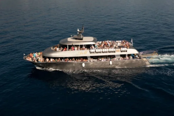 Rhodes: Morning cruise to Symi island & St George bay with Greek Lunch & Transfer 