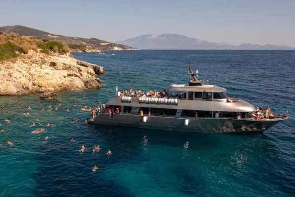 Rhodes: Morning cruise to Symi island & St George bay with Greek Lunch & Transfer 